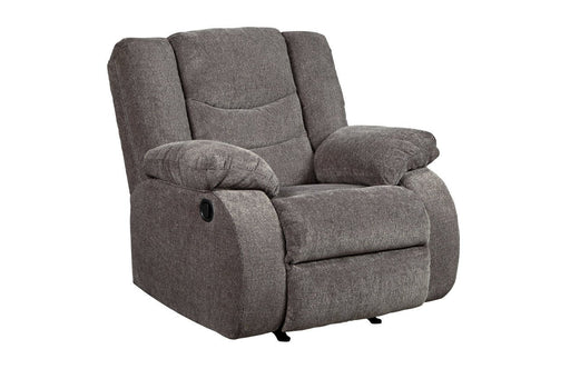 Tulen Gray Recliner - 9860625 - Lara Furniture