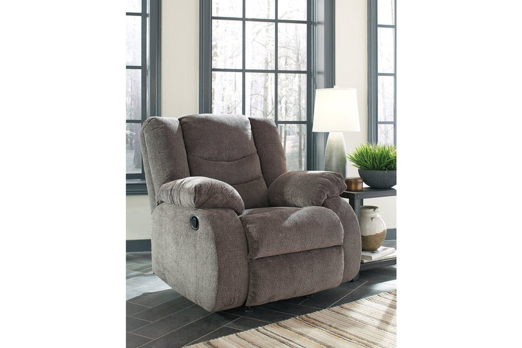 Tulen Gray Recliner - 9860625 - Lara Furniture