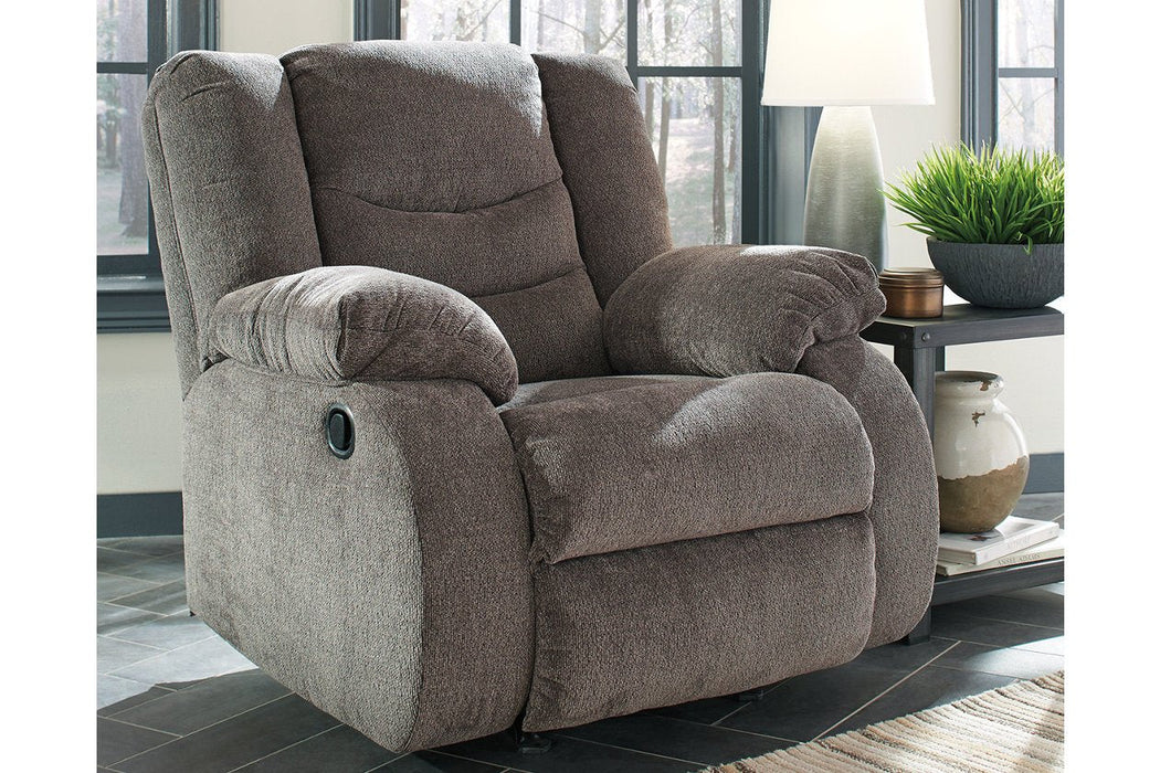 Tulen Gray Recliner - 9860625 - Lara Furniture