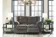 Tulen Gray Reclining Loveseat - 9860686 - Lara Furniture