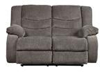 Tulen Gray Reclining Loveseat - 9860686 - Lara Furniture