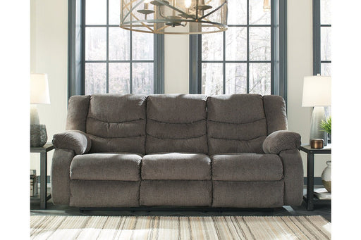 Tulen Gray Reclining Sofa - 9860688 - Lara Furniture