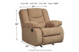 Tulen Mocha Recliner - 9860425 - Lara Furniture