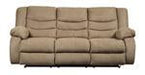 Tulen Mocha Reclining Sofa - 9860488 - Lara Furniture