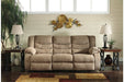 Tulen Mocha Reclining Sofa - 9860488 - Lara Furniture