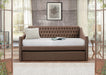 Tulney Brown Daybed with Trundle - 4966BR - Lara Furniture