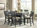 Tyler Creek Black/Gray Counter Height Dining Table - D736-32 - Lara Furniture