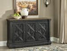 Tyler Creek Black/Gray Dining Server - D736-60 - Lara Furniture