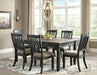 Tyler Creek Black/Gray Dining Table - D736-25 - Lara Furniture