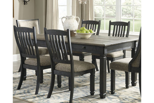 Tyler Creek Black/Gray Dining Table - D736-25 - Lara Furniture