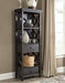 Tyler Creek Black/Gray Display Cabinet - D736-76 - Lara Furniture