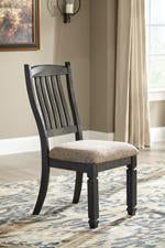 Tyler Creek Black/Grayish Brown Dining Chair (Set of 2) - D736-01 - Lara Furniture