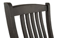 Tyler Creek Black/Grayish Brown Dining Chair (Set of 2) - D736-01 - Lara Furniture