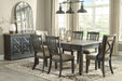 Tyler Creek Black/Grayish Brown Dining Chair (Set of 2) - D736-02 - Lara Furniture