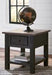 Tyler Creek Grayish Brown/Black End Table - T736-3 - Lara Furniture