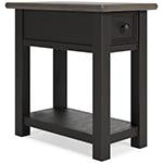 Tyler Creek Two-tone Chairside End Table - T736-107 - Lara Furniture