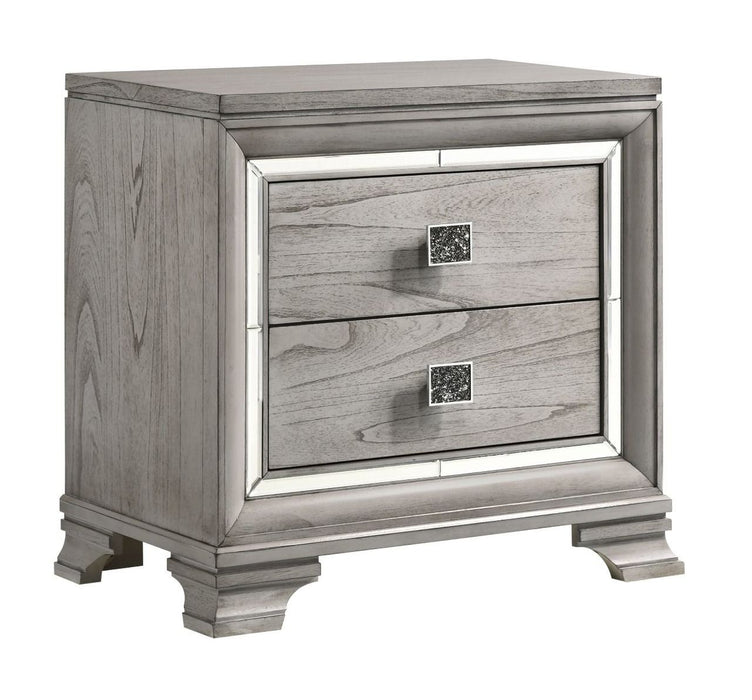 Vail Gray Nightstand - B7200-2 - Lara Furniture