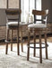 Valebeck Brown Bar Height Bar Stool - D546-430 - Lara Furniture