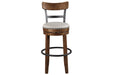 Valebeck Brown Bar Height Bar Stool - D546-430 - Lara Furniture