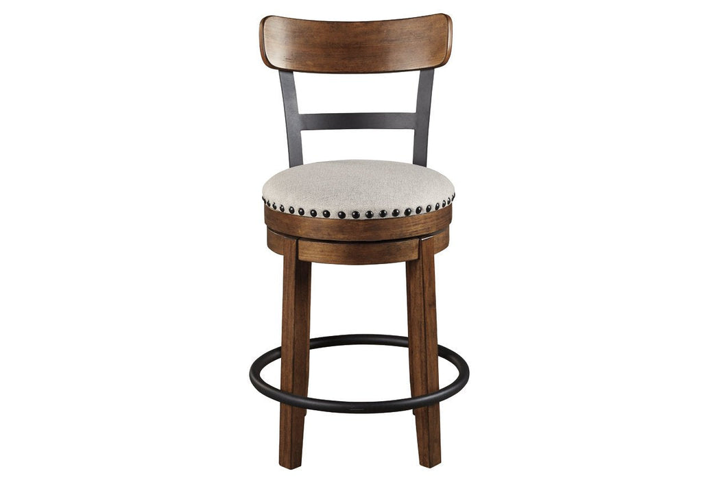 Valebeck Brown Counter Height Bar Stool - D546-424 - Lara Furniture