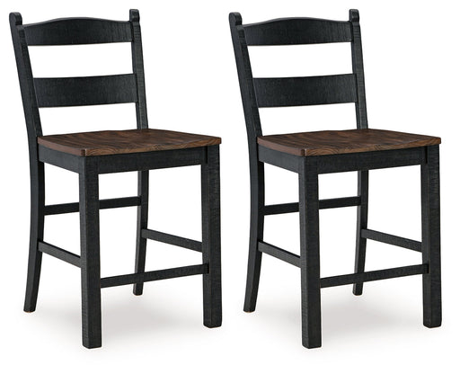 Valebeck Counter Height Barstool (Set of 2) - D546-724