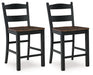 Valebeck Counter Height Barstool (Set of 2) - D546-724