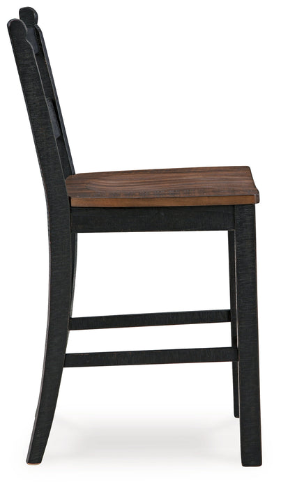 Valebeck Counter Height Barstool (Set of 2) - D546-724