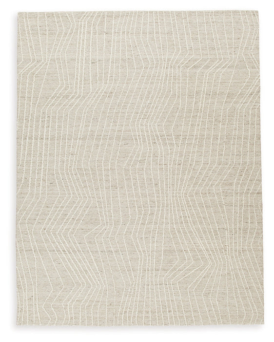 Varahill Gray/Ivory Large Rug - R406931