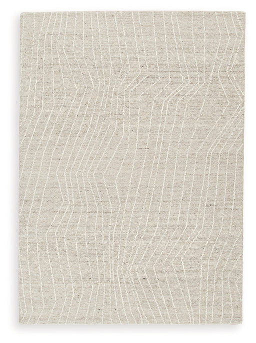 Varahill Gray/Ivory Medium Rug - R406932