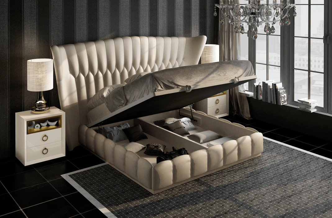 Velvet Bedroom Set - Lara Furniture