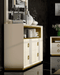 Velvet Chest/Dresser/Mirror Set - Lara Furniture