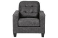 Venaldi Gunmetal Chair - 9150120 - Lara Furniture