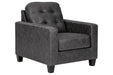 Venaldi Gunmetal Chair - 9150120 - Lara Furniture