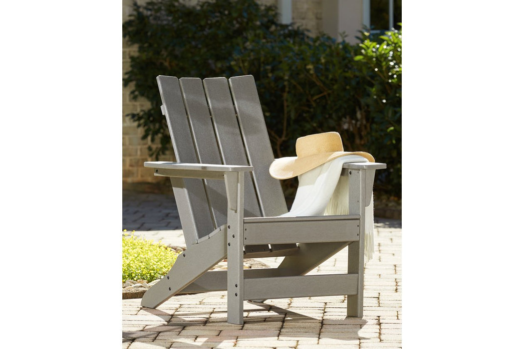 Visola Gray Adirondack Chair - P802-898 - Lara Furniture