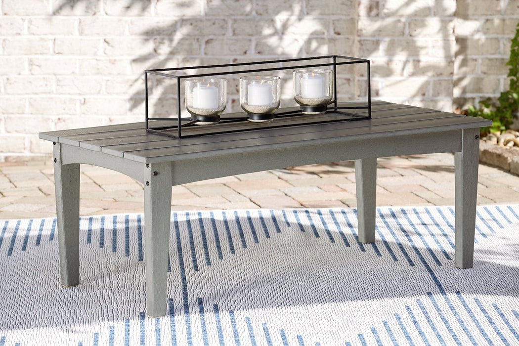 Visola Gray Outdoor Coffee Table - P802-701 - Lara Furniture