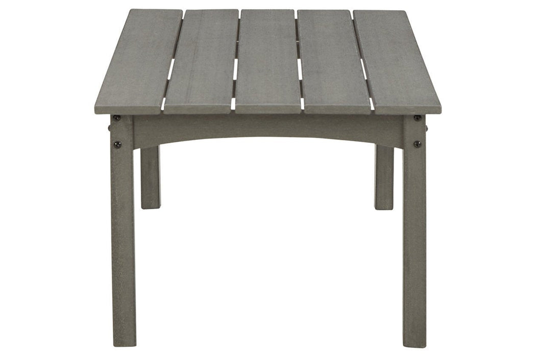 Visola Gray Outdoor Coffee Table - P802-701 - Lara Furniture