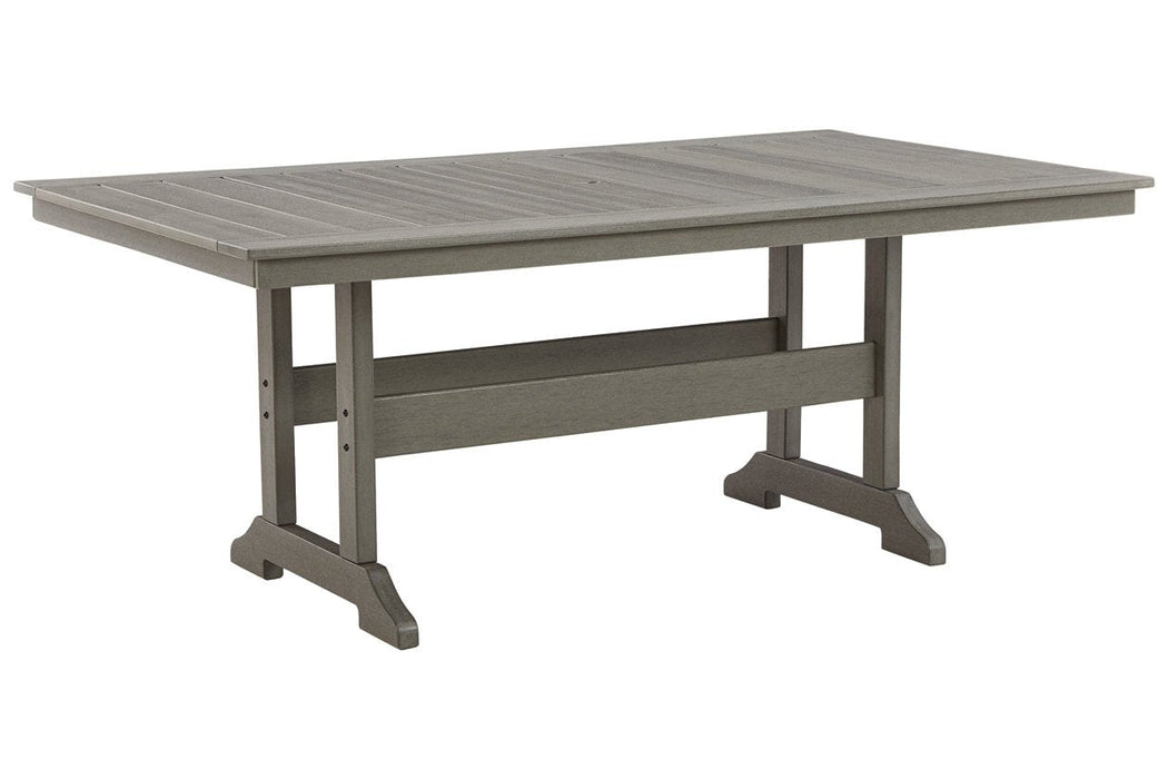 Visola Gray Outdoor Dining Table - P802-625 - Lara Furniture