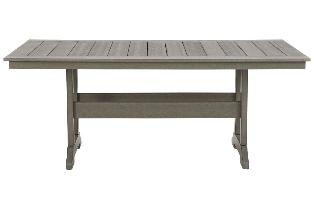 Visola Gray Outdoor Dining Table - P802-625 - Lara Furniture