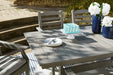 Visola Gray Outdoor Dining Table - P802-625 - Lara Furniture