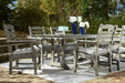 Visola Gray Outdoor Dining Table - P802-625 - Lara Furniture