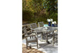 Visola Gray Outdoor Dining Table - P802-625 - Lara Furniture