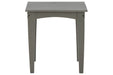 Visola Gray Outdoor End Table - P802-702 - Lara Furniture