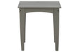 Visola Gray Outdoor End Table - P802-702 - Lara Furniture