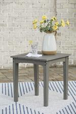 Visola Gray Outdoor End Table - P802-702 - Lara Furniture