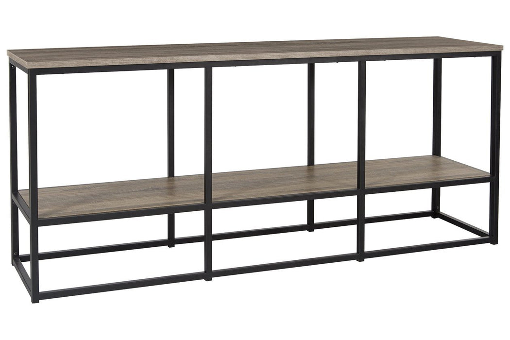 Wadeworth Brown/Black 65" TV Stand - W301-10 - Lara Furniture