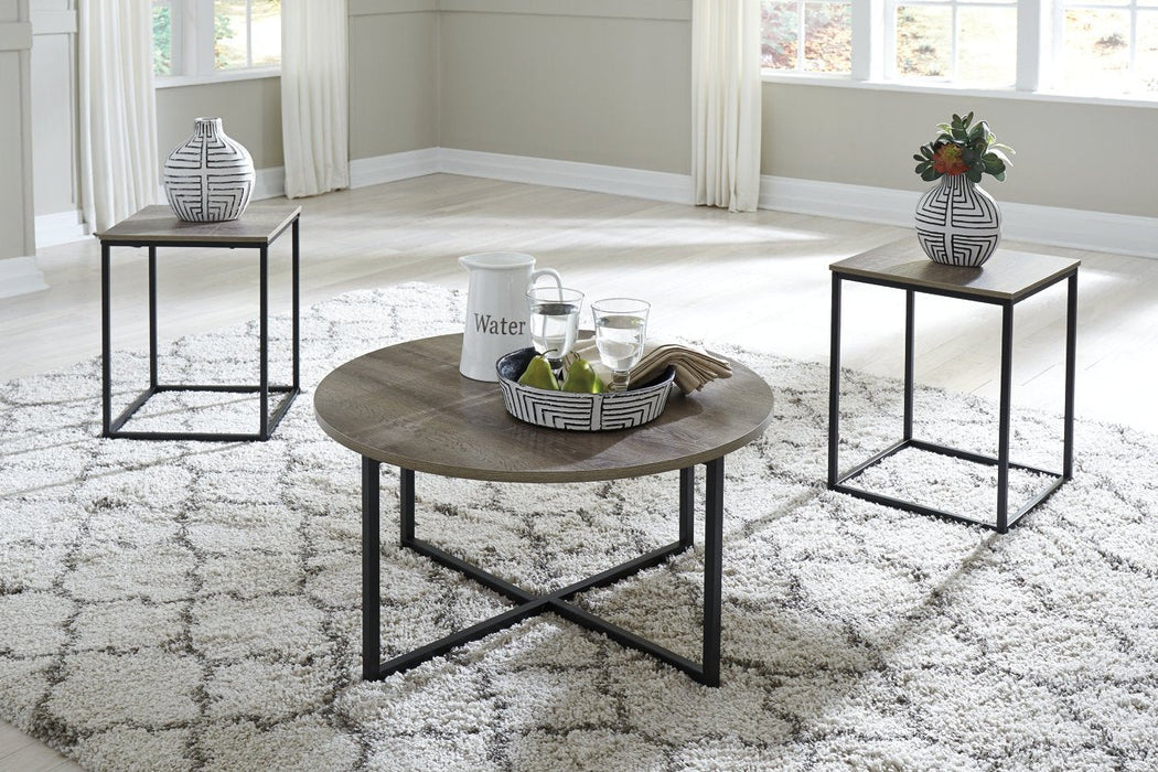 Wadeworth Two-tone Table (Set of 3) - T103-213 - Lara Furniture