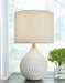 Wardmont White Table Lamp - L180094 - Lara Furniture