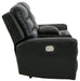 Warlin Power Reclining Loveseat with Console - 6110518 - Lara Furniture