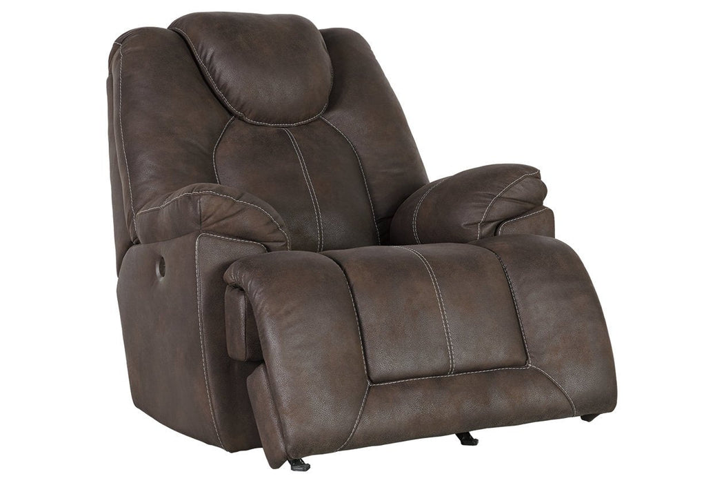 Warrior Fortress Coffee Power Recliner - 4670198 - Lara Furniture