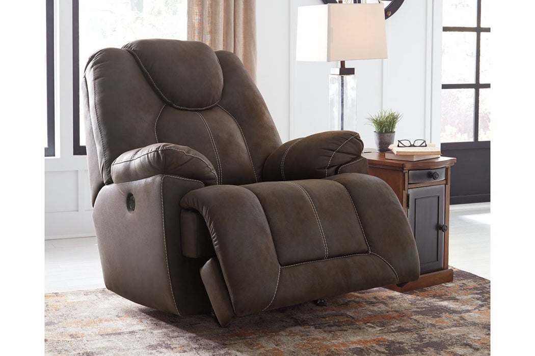 Warrior Fortress Coffee Power Recliner - 4670198 - Lara Furniture